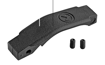 Picture of Magpul MAG1186-BLK MOE Enhanced Trigger Guard Black Polymer For AR-15/M4 MAG1186BLK