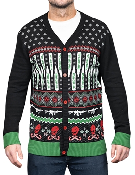Picture of Magpul MAG1198-969-M Krampus Christmas Sweater Multi Color Long Sleeve Medium MAG1198969M