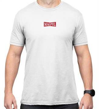 Picture of Magpul Hot & Fresh White Cotton Short Sleeve Small MAG1270100S