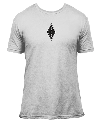 Picture of Magpul MAG1280-041-S Engineered to Feed Stone Gray Heather Cotton/Polyester Short Sleeve Small MAG1280041S