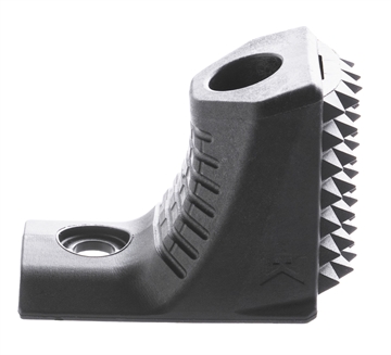Picture of Magpul Industries Barricade Stop, Hand Stop, Black, Fits M-LOK, Polymer, Removable Steel Plate Insert MAG1295-BLK MAG1295BLK