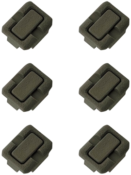 Picture of Magpul Industries Wire Control Kit, Olive Drab Green, Fits M-LOK, Includes 6 Units MAG1296-ODG MAG1296ODG