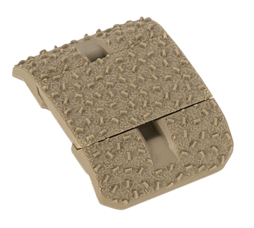 Picture of Magpul Industries M-LOK Rail Covers Type 2 Half Slot, Fits M-LOK Compatible Systems, Low Profile Design Compatible with Full and Half Size M-LOK Aluminum Handguards, Flat Dark Earth MAG1365-FDE MAG1365FDE