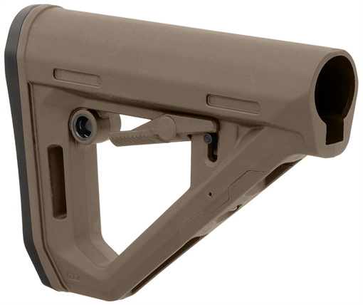 Picture of Magpul DT Carbine Stock Flat Dark Earth Synthetic for AR-15, M16, M4 with Mil-Spec Tube (Tube Not Included) MAG1377FDE