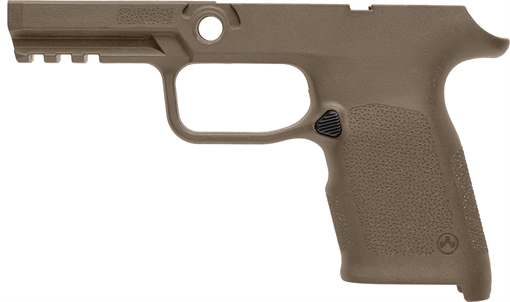 Picture of Magpul Industries EHG SG9 Frame, Compact Grip Module, Fits Sig Sauer P320 Compact, Matte Finish, Flat Dark Earth MAG1430FDE