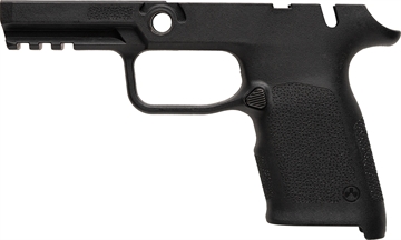 Picture of Magpul Industries EHG SG9 Frame, Compact Grip Module, Fits Sig Sauer P320 Compact with Safety, Matte Finish, Black MAG1431BLK