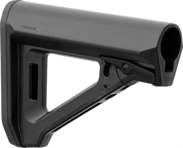 Picture of Magpul Industries MOE RL Carbine Stock, Fits AR-15 with Mil-Spec Buffer Tube, Matte Finish, Black MAG1440BLK