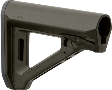 Show details for Magpul Industries MOE RL Carbine Stock, Fits AR-15 with Mil-Spec Buffer Tube, Matte Finish, Olive Drab Green MAG1440ODG Picture of Magpul Industries MOE RL Carbine Stock, Fits AR-15 with Mil-Spec Buffer Tube, Matte Finish, Olive Drab Green MAG1440ODG