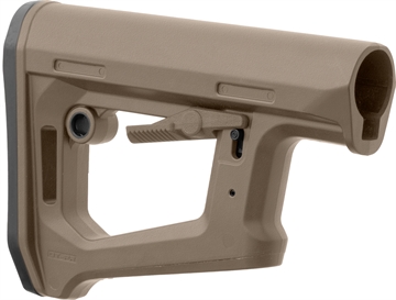 Picture of Magpul Industries DT-PR Carbine Stock, Fits AR-15 with Mil-Spec Buffer Tube, Matte Finish, Flat Dark Earth MAG1447FDE