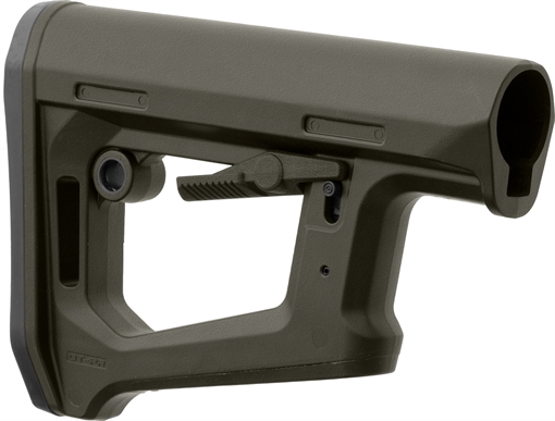 Picture of Magpul Industries DT-PR Carbine Stock, Fits AR-15 with Mil-Spec Buffer Tube, Matte Finish, Olive Drab Green MAG1447ODG
