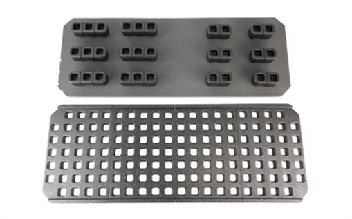 Picture of Magpul Industries DAKA GRID Organizer, Fits Pelican 1700 Protector, Matte Finish, Black, Includes (6) Tripple Blocks, (6) Double Blocks and Replacement Base Foam MAG1460-BLK MAG1458BLK