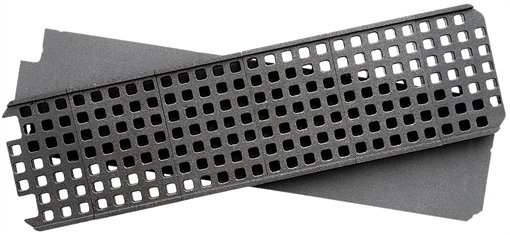 Picture of Magpul Industries DAKA GRID Organizer, Fits Plano All Weather 2 36", Matte Finish, Black, Includes (6) Tripple Blocks, (6) Double Blocks and Replacement Base Foam MAG1458-BLK MAG1459BLK