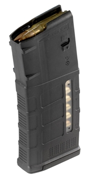 Picture of Magpul Industries Magazine, PMAG 25 LR/SR GEN M3 Window, 308 Winchester/762NATO, 25 Rounds, Fits DPMS/SR25/LaRue OBR, Black MAG292-BLK MAG292BLK