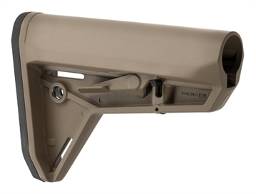 Picture of Magpul MAG347-FDE MOE SL Carbine Stock Flat Dark Earth Synthetic for AR-15, M16, M4 with Mil-Spec Tube (Tube Not Included) MAG347FDE