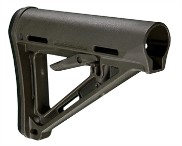 Show details for Magpul MAG400-ODG MOE Carbine Stock OD Green Synthetic for AR-15, M16, M4 with Mil-Spec Tube (Tube Not Included) MAG400ODG Picture of Magpul MAG400-ODG MOE Carbine Stock OD Green Synthetic for AR-15, M16, M4 with Mil-Spec Tube (Tube Not Included) MAG400ODG