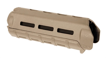 Picture of Magpul Industries MOE M-LOK Handguard, Fits AR-15, Carbine Length, Polymer Construction, Features M-LOK Slots, Flat Dark Earth MAG424-FDE MAG424FDE