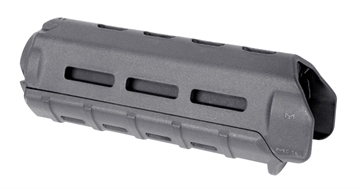 Picture of Magpul Industries MOE M-LOK Handguard, Fits AR-15, Carbine Length, Polymer Construction, Features M-LOK Slots, Gray MAG424-GRY MAG424GRY