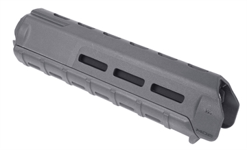 Picture of Magpul MAG426-GRY MOE Handguard Midlength M-LOK Polymer Gray Textured for AR-15 M4 MAG426GRY