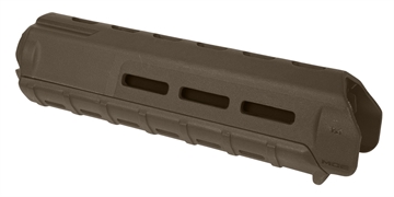Picture of Magpul Industries MOE M-LOK Handguard, Fits AR-15, Mid Length, Polymer Construction, Features M-LOK Slots, Olive Drab Green MAG426-ODG MAG426ODG
