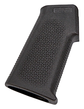 Picture of Magpul MAG438-BLK MOE-K Grip Aggressive Textured Black Polymer for AR-15, AR-10, M4, M16, M110, SR25 MAG438BLK