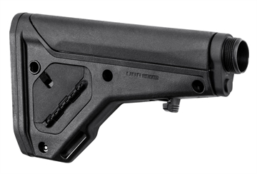 Picture of Magpul Industries UBR Gen 2, Utility/Battle Rifle Adjustable Carbine Stock, Buffer Tube Included, Fits AR15/M4/AR10/SR25, Black MAG482-BLK MAG482BLK