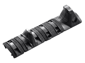 Picture of Magpul Industries XTM Hand Stop Kit, Fits Picatinny Rail, Kit Includes One Hand Stop, One Index Panel, One Full XTM Enhanced Panel, And One XTM Enhanced Half Panel, Black MAG511-BLK MAG511BLK