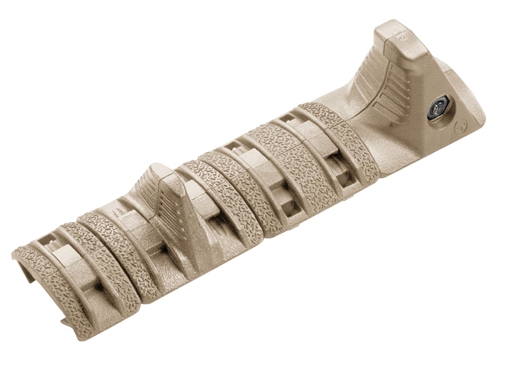Picture of Magpul Industries XTM Hand Stop Kit, Fits Picatinny Rail, Kit Includes One Hand Stop, One Index Panel, One Full XTM Enhanced Panel, And One XTM Enhanced Half Panel, Flat Dark Earth MAG511-FDE MAG511FDE
