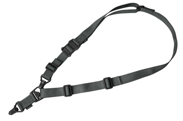 Picture of Magpul MS3 Gen2 Sling Gray Nylon 48"-60" OAL Adjustable One-Two Point Rifle MAG514GRY