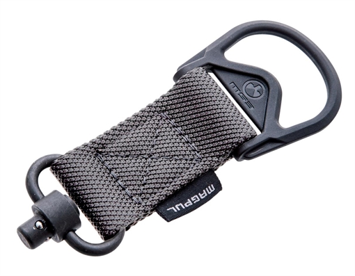 Picture of Magpul Industries MS1 Single Point Quick Detach Adapter, Fits AR Rifles, Gray MAG517-GRY MAG517GRY