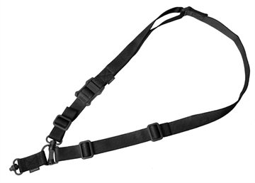 Picture of Magpul MS4 Sling GEN2 Black Nylon 48"-60" OAL Adjustable One-Two Point AR Platform MAG518BLK