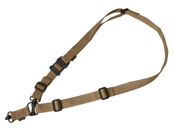 Picture of Magpul MS4 Sling GEN2 Coyote Tan Nylon 48"-60" OAL Adjustable One-Two Point AR Platform MAG518COY