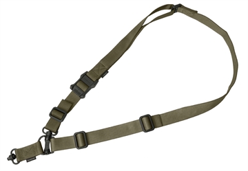 Picture of Magpul MS4 Sling GEN2 Ranger Green Nylon 48"-60" OAL Adjustable One-Two Point AR Platform MAG518RGR