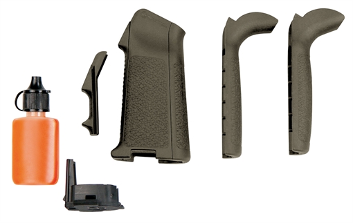 Picture of Magpul Industries MIAD Mission Adaptable Pistol Grip Type 2, Fits AR-15/AR-10 Rifles, Olive Drab Green MAG521-ODG MAG521ODG