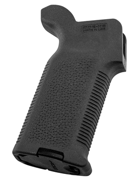 Picture of Magpul MAG522-BLK MOE-K2 Grip Aggressive Textured Black Polymer for AR-15/ AR-10/M4/M16/M110/SR25 MAG522BLK