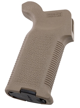 Picture of Magpul MAG522-FDE MOE-K2 Grip Flat Dark Earth Polymer Aggressive Textured Finish Fits AR-15/AR-10/M4/M16/M110/SR25 MAG522FDE