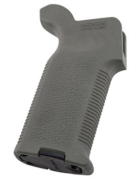 Picture of Magpul MAG522-ODG MOE-K2 Grip Aggressive Textured OD Green Polymer for AR-15, AR-10, M4, M16, M110, SR25 MAG522ODG
