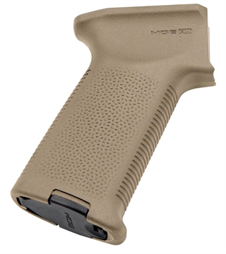 Picture of Magpul MAG523-FDE MOE Grip Aggressive Textured Flat Dark Earth Polymer for AK-47, AK-74 MAG523FDE