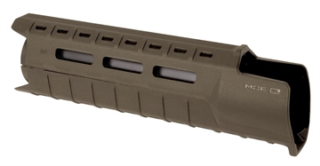 Picture of Magpul Industries MOE Slim Line Handguard, Fits AR-15, Carbine Length, Polymer Construction, Features M-LOK Slots, Olive Drab Green MAG538-ODG MAG538ODG