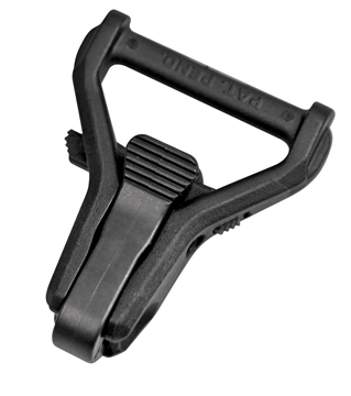 Picture of Magpul MAG541-BLK Paraclip Compatible w/ Magpul ASAP Plate/RSA/MSA & SGA Receiver Sling Mounts Black Steel MAG541BLK