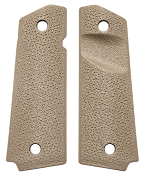 Picture of Magpul Industries MOE 1911 Grip Panels, For 1911, TSP Texture, Magazine Release Cut-out, Flat Dark Earth MAG544-FDE MAG544FDE