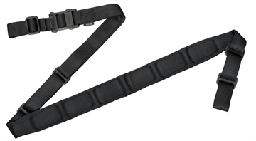 Picture of Magpul Industries MS1 Padded Sling, Fits AR Rifles, 1 or 2 Point Sling, Black MAG545-BLK MAG545BLK