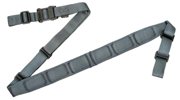 Picture of Magpul Industries MS1 Padded Sling, Fits AR Rifles, 1 or 2 Point Sling, Gray MAG545-GRY MAG545GRY