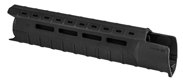 Picture of Magpul Industries MOE Slim Line Handguard, Fits AR-15, Mid Length, Polymer Construction, Features M-LOK Slots, Black MAG551-BLK MAG551BLK