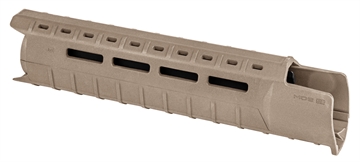 Picture of Magpul Industries MOE Slim Line Handguard, Fits AR-15, Mid Length, Polymer Construction, Features M-LOK Slots, Flat Dark Earth MAG551-FDE MAG551FDE