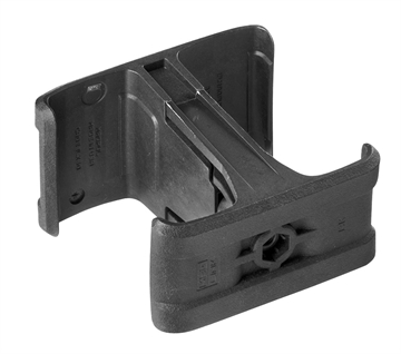 Picture of Magpul MAG566-BLK MagLink Coupler Made of Polymer w/ Black Finish & 2-Piece Bolt-On Design for PMAG 30 AK/AKM Magazines MAG566BLK