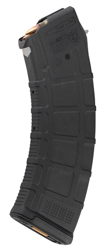 Picture of Magpul Industries Magazine, M3, 7.62X39, 30 Rounds, Fits AK Variants, Steel Reinforced Locking Lugs, Black MAG573-BLK MAG573BLK