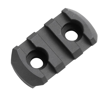Picture of Magpul Industries Rail Section, Fits M-LOK Hand Guard, Aluminum, 3 Slots MAG580-BLK MAG580BLK