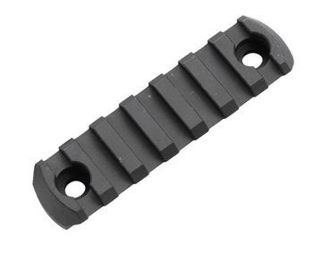 Picture of Magpul Industries Rail Section, Fits M-LOK Hand Guard, Aluminum, 7 Slots MAG582-BLK MAG582BLK