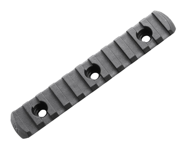 Picture of Magpul Industries M-LOK Rail Section, Fits M-LOK Hand Guard, 11 Slots, Black MAG593-BLK MAG593BLK