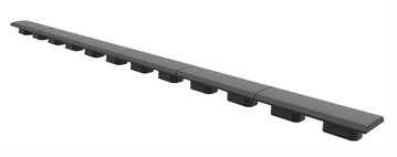 Picture of Magpul Industries M-LOK Rail Cover Type 1, Fits M-LOK Compatible Systems, 9.5" Length Covers 6 M-LOK Slots, Can Be Cut, Gray MAG602-GRY MAG602GRY